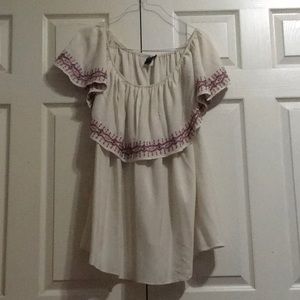 Torrid exposed shoulder top